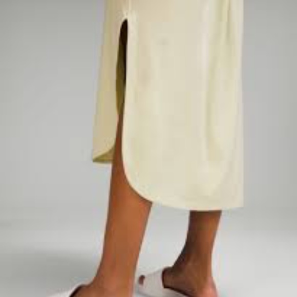 Brand New Lululemon Women's Pima Cotton Open-Back Dress - Picture 13 of 15